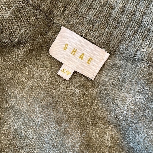 Anthropologie Shae Knit Cowl Neck Sweater Cardigan Size Small - Picture 2 of 8